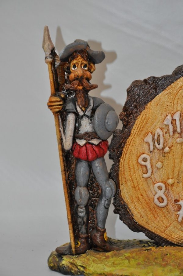Reloj de Don Quijote y Sancho Panza
